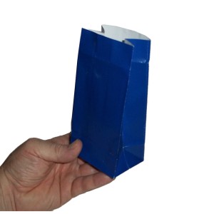 RTD-2388 : Mini Blue Paper Treat Bags at MovieNightParty.com