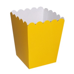RTD-2413 : Mini Yellow Popcorn Box at MovieNightParty.com