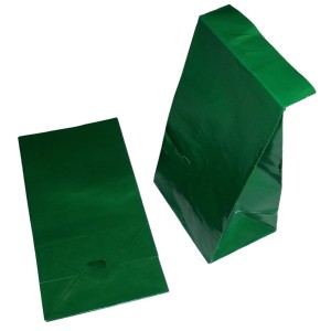 RTD-2631 : Mini Green Paper Treat Bags at MovieNightParty.com