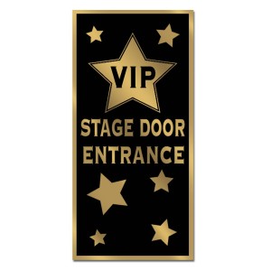 RTD-3717 : Movie Night Party VIP Stage Entrance Door Cover at MovieNightParty.com