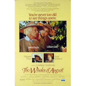 TYD-1030 : The Whales of August (DVD, 1987) at MovieNightParty.com