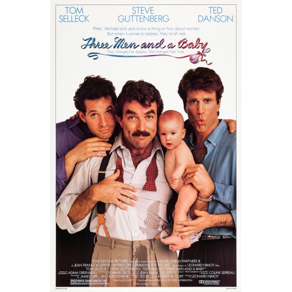 Three Men and a Baby (VHS, 1987)