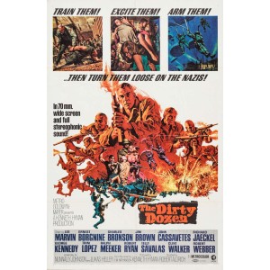 TYD-1073 : The Dirty Dozen (VHS, 1967) at MovieNightParty.com