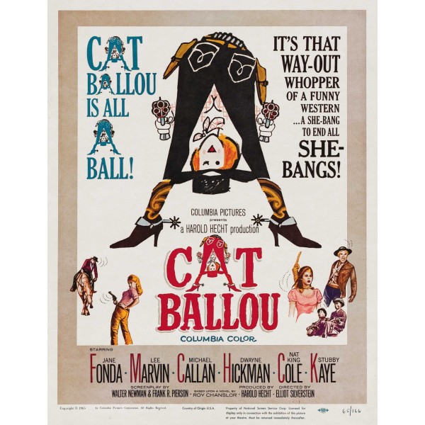 Cat Ballou (VHS, 1965) Cat Ballou (VHS, 1965)